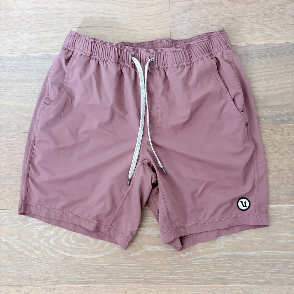 Vuori Men's Kore Lined 8" Shorts Medium Summer Red